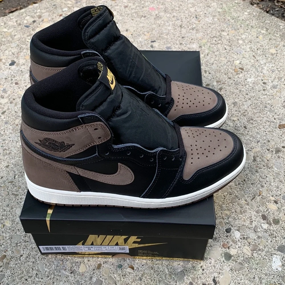 New Jordan 1 Retro High OG “Palomino “ Size 9 men 10.5 Women - Picture 7 of 17